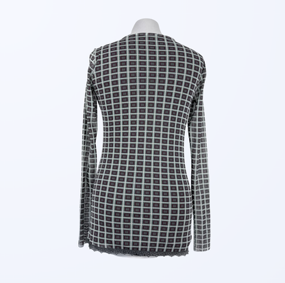 Vintage Susy Mix Longsleeve 70s Style Retromuster Teos vintage Online