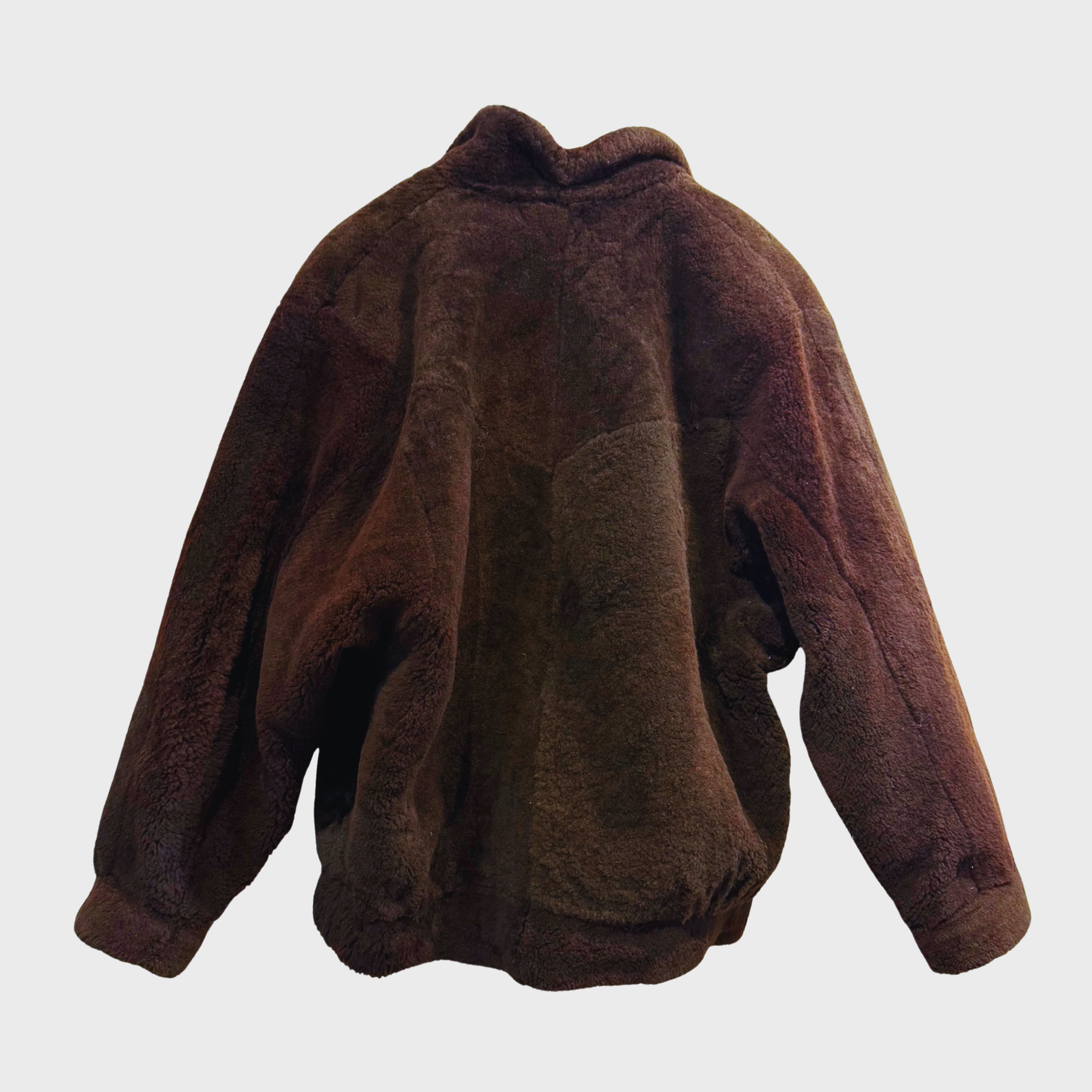 Vintage Teddy Jacke Oversize Teos Vintage Onlineshop