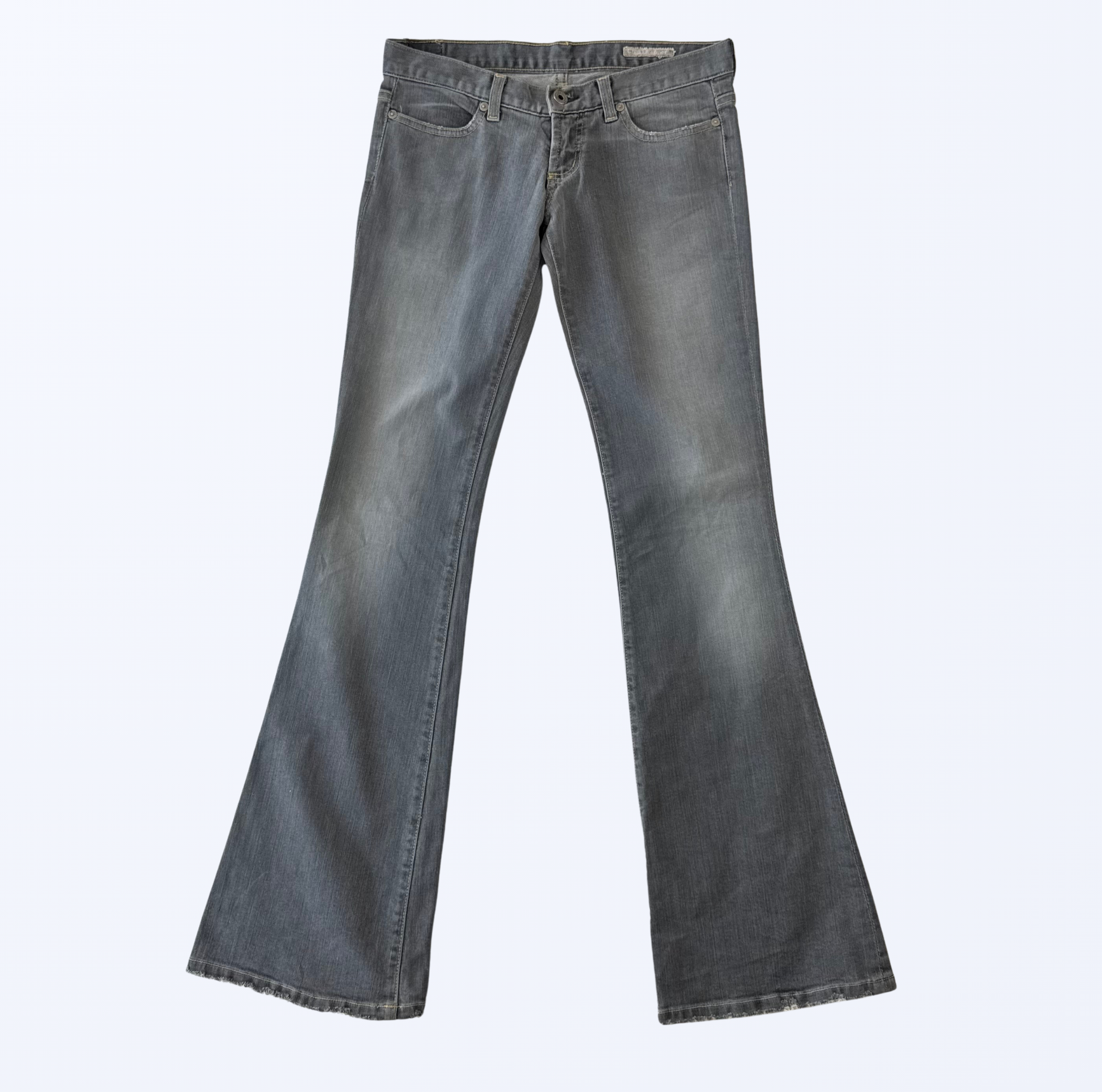 Chip & Pepper Bootcut Flared Jeans Schlaghose grau Teos vintage onlineshop
