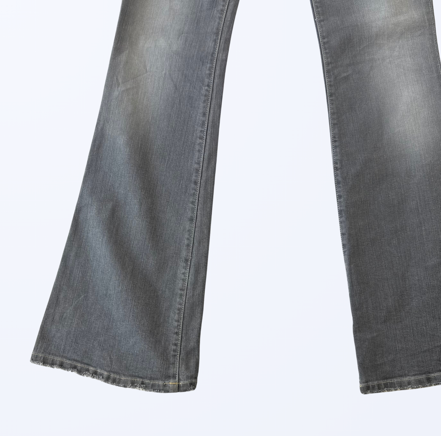 Chip & Pepper Bootcut Flared Jeans Schlaghose grau Teos vintage onlineshop