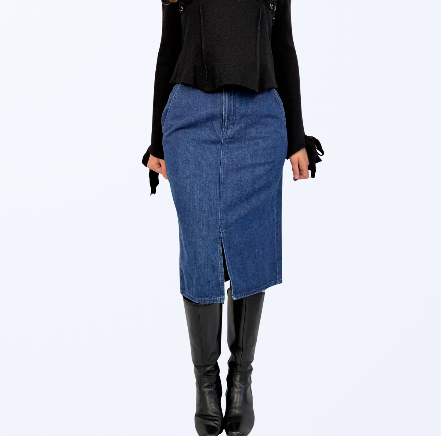 Vintage Lee Jeansrock Casual Chic Teos Vintage Onlineshop
