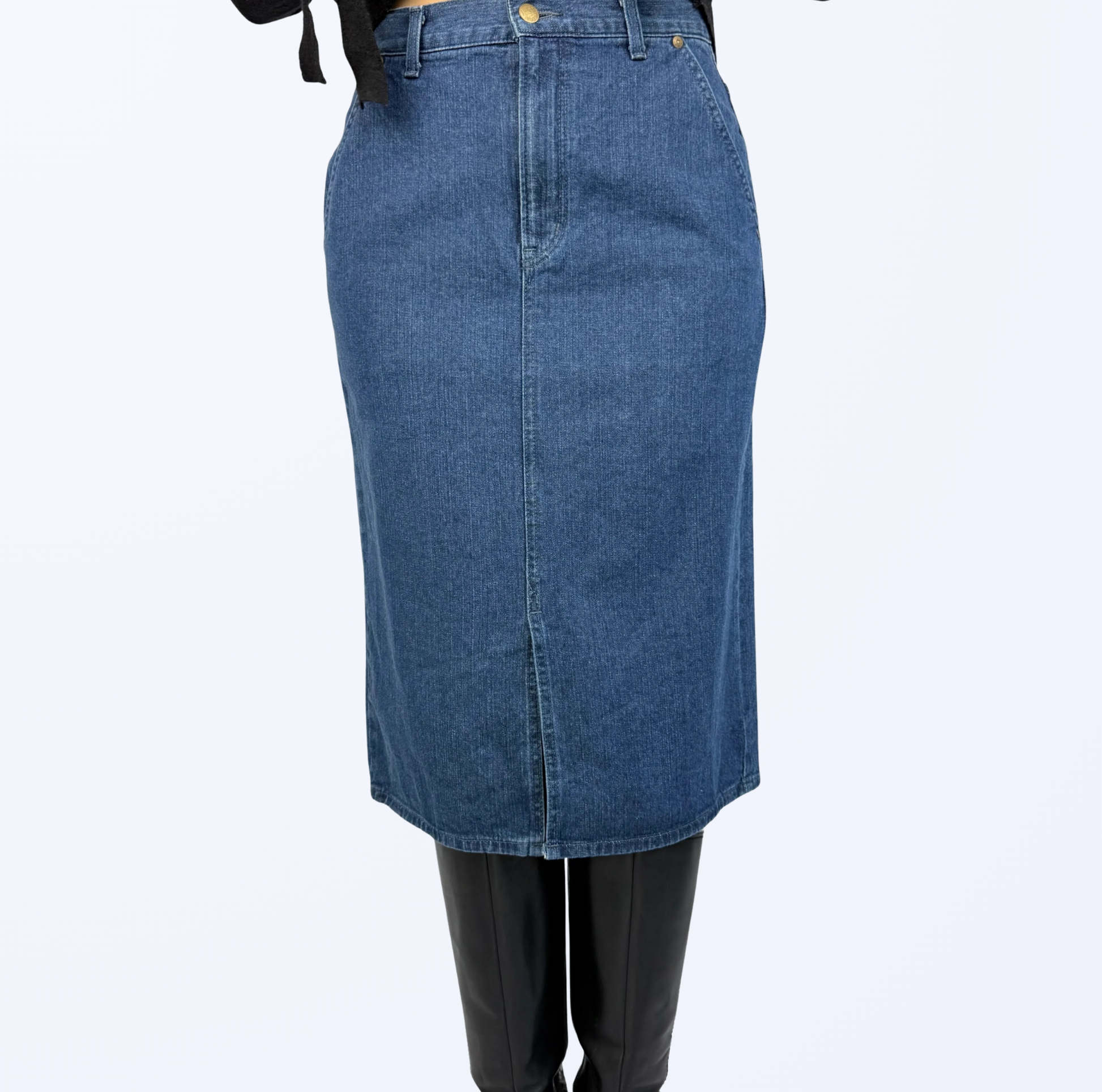 Vintage Lee Jeansrock Casual Chic Teos Vintage Onlineshop