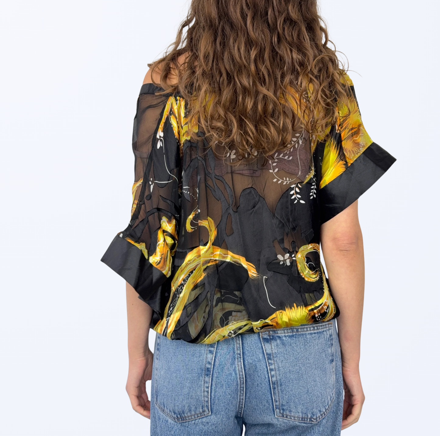 Kurzarmbluse Y2K Retro Style Teos Vintage Onlineshop